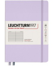 Тефтер Leuchtturm1917 - Medium A5, страници на редове, Lilac -1