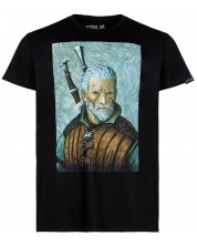 Тениска DPI Merchandising Games: The Witcher - Geralt van Gogh, размер XL
