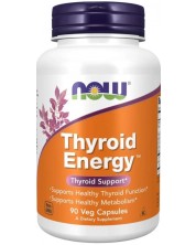 Thyroid Energy, 90 капсули, Now -1