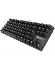 Механична клавиатура Genesis Thor 300 - TKL, сини суичове, зелена подсветка