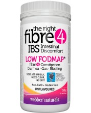 The right Fibre 4 IBS Intestinal Discomfort, 150 g, Webber Naturals