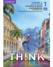 Think: Student's Book and Workbook with Digital Pack Combo A British English - Level 1 (2nd edition)