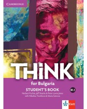 Think for Bulgaria В1.1: Student's Book + Online Access / Английски език - ниво В1.1: Учебник + код.  Учебна програма 2024/2025 (Клет) -1