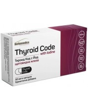 Thyroid Code with Iodine, 30 капсули, Herbamedica