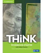 Think Starter Workbook with Online Practice / Английски език - ниво Starter: Учебна тетрадка с онлайн упражнения -1