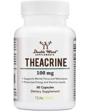 TheaCrine, 100 mg, 60 капсули, Double Wood
