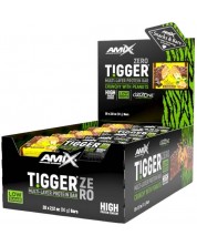 Tigger Zero Bar Box, ванилия и карамел, 20 броя, Amix -1