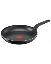 Тиган Tefal - Simply Clean B5670553, 26 cm, черен -1