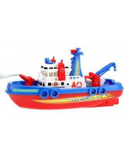 Детска играчка Toi Toys - Спасителна лодка, пръскаща вода -1