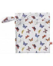 Торба за мокри дрехи Xkko - Butterflies, 25 x 30 cm -1
