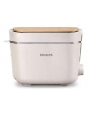 Тостер Philips - HD2640/10, 830W, 8 степени, бял -1
