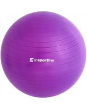 Топка за гимнастика inSPORTline - Top ball, 55 cm, лилава -1