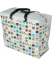 Торба за съхранение Puckator - Minecraft Faces, 74 l