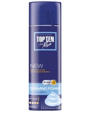 Top Ten Пяна за бръснене Extra Active, 250 ml