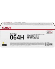 Тонер касета Canon - CRG-064H, за i-SENSYS MF832C/LBP722C, жълта -1