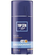 Тоp Ten Мъжки спрей дезодорант Active, 150 ml -1