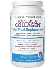 Total Body Collagen Total Meal Replacement, ванилия, 855 g, Natural Factors
