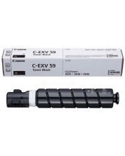 Тонер касета Canon - C-EXV 59, за imageRunner 2600 Series, черен