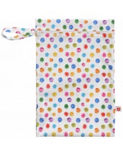 Торба за мокри дрехи Xkko - Polka Dots, 30 x 45 cm -1