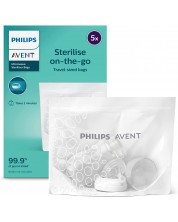 Торбички за микровълнова стерилизация Philips Avent - 5 броя -1