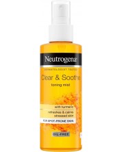 Neutrogena Clear & Soothe Спрей за лице с куркума, 125 ml -1