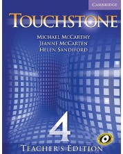Touchstone Teacher's Edition 4 with Audio CD / Английски език - ниво 4: Книга за учителя с Audio CD -1