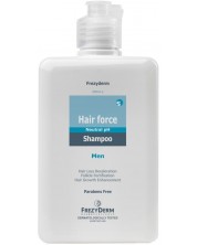 FrezyDerm Тонизиращ шампоан за мъже Hair Force, 200 ml -1