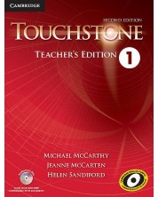 Touchstone Level 1 Teacher's Edition with Assessment Audio CD/CD-ROM / Английски език - ниво 1: Книга за учителя с Audio CD -1