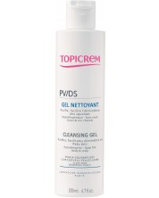 Topicrem PV/DS Почистващ гел за коса и тяло, 200 ml -1
