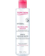 Topicrem Hydra+ Почистващ мицеларен разтвор Gentle, 200 ml -1