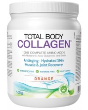 Total Body Collagen, портокал, 500 g, Natural Factors