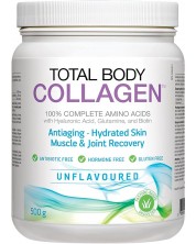 Total Body Collagen, неовкусен, 500 g, Natural Factors -1