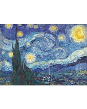 Пъзел Trefl от 1000 части - Звездна нощ, Винсент ван Гог -1