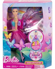 Трансформираща се кукла 2 в 1 Barbie - Балерина и пеперуда -1