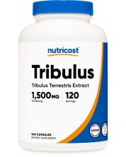 Tribulus, 240 капсули, Nutricost