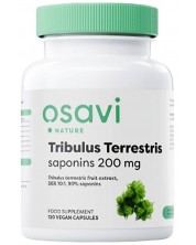 Tribulus Terrestris Saponins, 200 mg, 120 капсули, Osavi -1