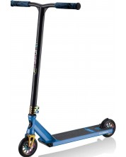 Тротинетка Globber stunt scooter - GS 900 deluxe, черна/синя -1