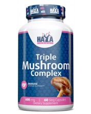 Triple Mushroom Complex, 60 капсули, Haya Labs -1