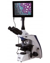 Цифров микроскоп Levenhuk - MED D35T LCD, бял/черен -1