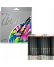 Цветни моливи Colorino Artist - 24 цвята