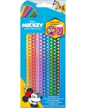 Цветни моливи Kids Licensing - Minnie Mouse, 12 цвята -1