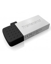 Флаш памет Transcend - Jetflash 380, 64 GB, USB 2.0, сребриста