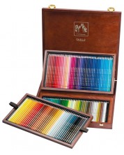 Цветни моливи Caran d'Ache Pablo – 120 цвята, дървена кутия