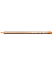 Цветен молив Caran d'Ache Luminance 6901 - Dark cadmium orange -1