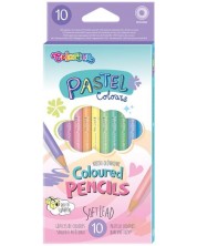 Цветни моливи Colorino Pastel - 10 цвята -1