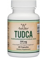 Tudca Tauroursodeoxycholic acid, 60 капсули, Double Wood -1