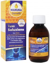 Manuka Benefit Tuss Soluzione Билков сироп, 140 ml, Optima Naturals -1
