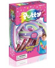 Творчески комплект Raya Toys - Направи си слайм Putty, розов -1