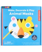 Творчески комплект Kikkerland - Направи си маска на животно -1