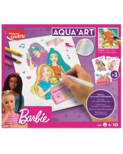 Творчески комплект Maped Creativ - Рисувай с акварел, Barbie -1